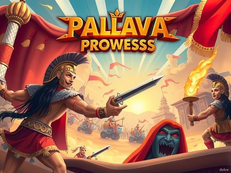 Pallava Prowess Battle Scene
